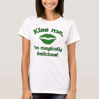 Camiseta Beije-me que eu sou màgica delicioso