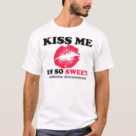 Camiseta Beije-me que eu sou tão doce