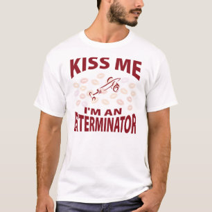 Camiseta Beije-me que eu sou um Exterminator