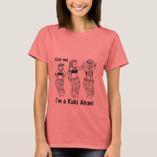 Camiseta Beije-me que eu sou um Kuki Airani
