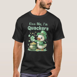 Camiseta "Beije-me, sou a Rua dos Quackers".