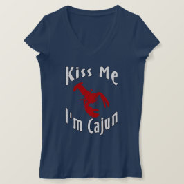 Camiseta Beije-me, sou Cajun