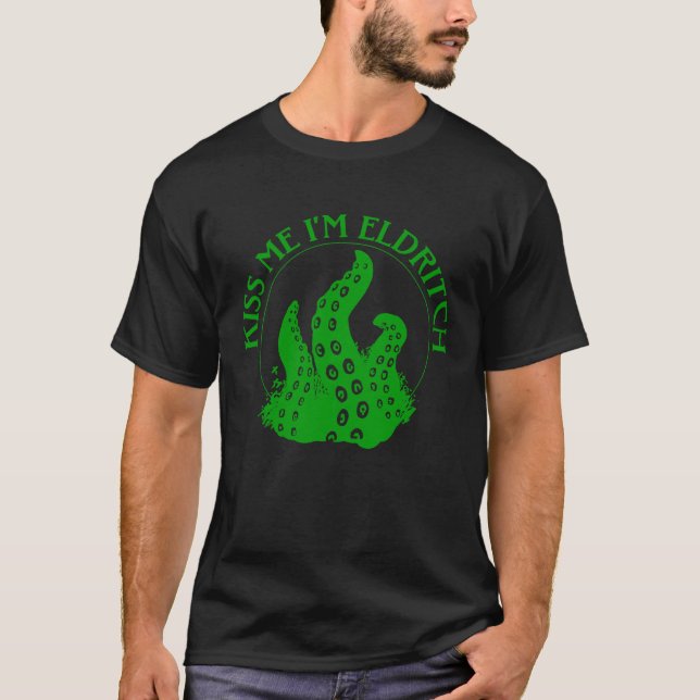 Camiseta Beije-me, sou Eldritch (Frente)