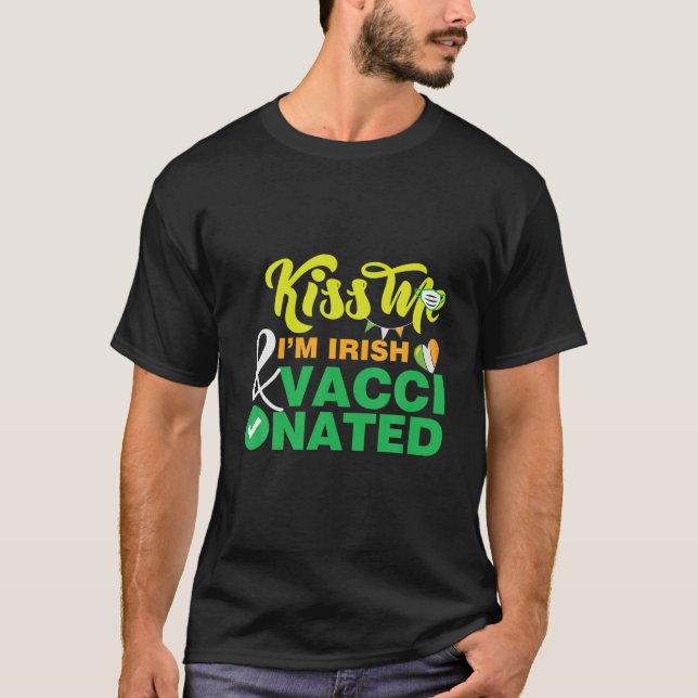 Camiseta Beije-me, sou irlandês (Frente)