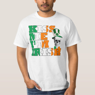 Camiseta Beije-me, sou irlandês