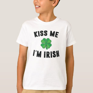 Camiseta Beije-me, sou irlandês