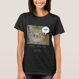 Camiseta Beije-me, sou irlandês