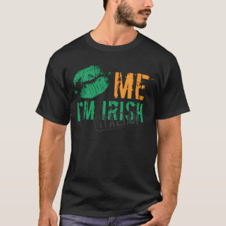 Camiseta Beije Me Sou Irlandês Italiano
