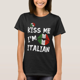 Camiseta Beije Me Sou Italiano