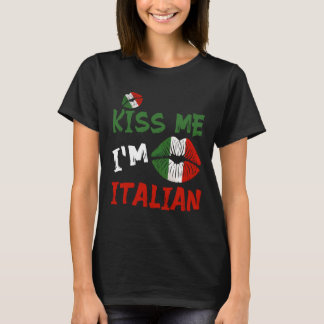 Camiseta Beije Me Sou Italiano