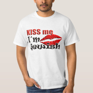Camiseta Beije-me Sou Judeu