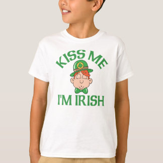 Camiseta Beije-me, sou o Homem Fumante Irlandês