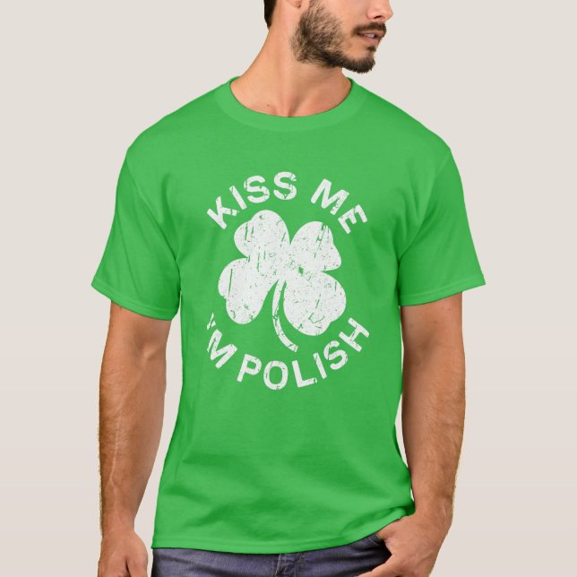 Camiseta Beije-me, sou o santo padre polonês. (Frente)