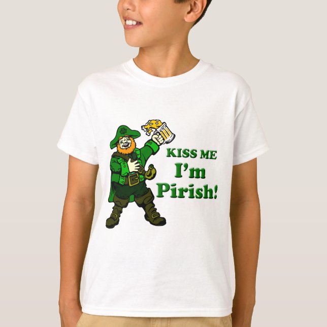 Camiseta Beije-me, sou pirata (Frente)