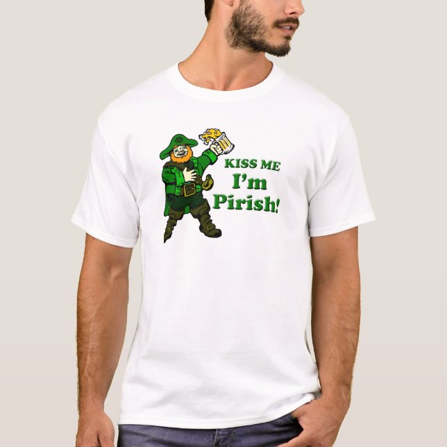 Camiseta Beije-me, sou pirata (Frente)