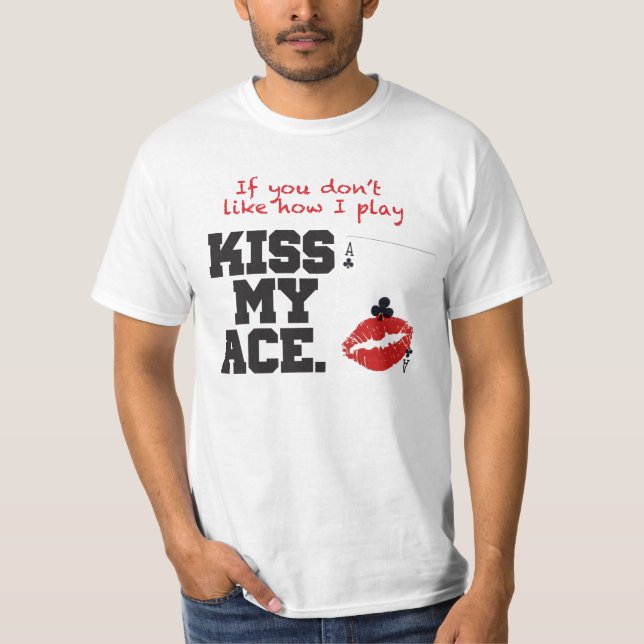 Camiseta Beije meu ás (Frente)
