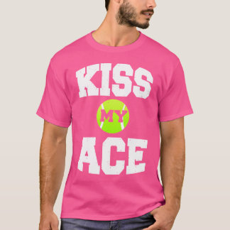 Camiseta Beije Meu Ás Tênis Engraçado