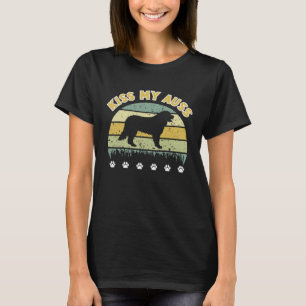 Camiseta Beije Meu Auss Aussie - Pastor Australiano