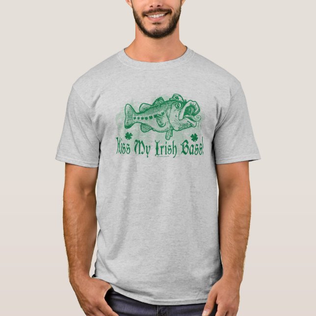 Camiseta Beije meu baixo irlandês (Frente)