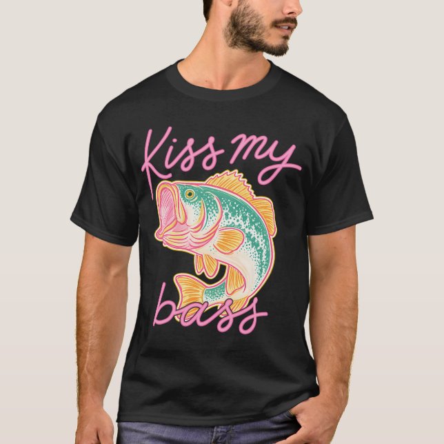 Camiseta Beije Meu Peixe-Bass (Frente)