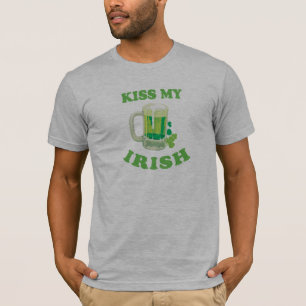 Camiseta BEIJE MEU t-shirt IRLANDÊS