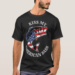 Camiseta Beije Meu Traseiro Americano B - Patriota Caipira
