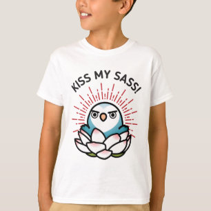 Camiseta Beije minha bunda! - Hilda, o sabiá