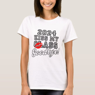 Camiseta Beije minha classe Adeus 2024