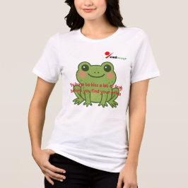 Camiseta "Beije Muitos Sapos" | Apenas Vibrações A