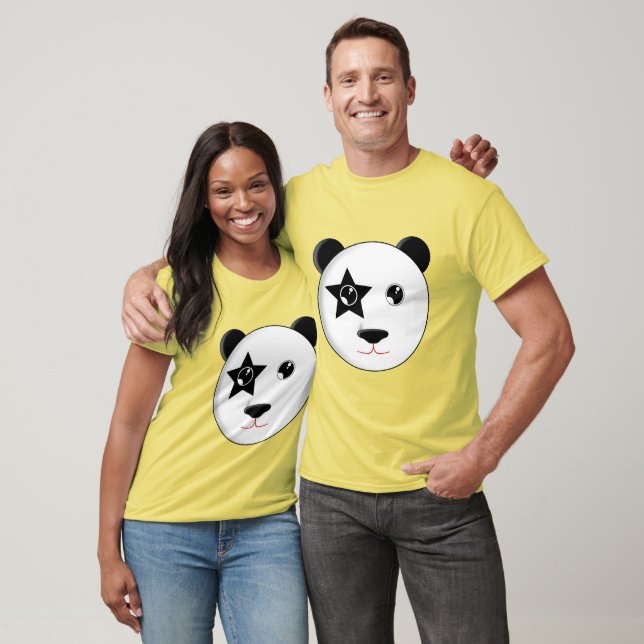 Camiseta Beije Os Pandas (Unissex)