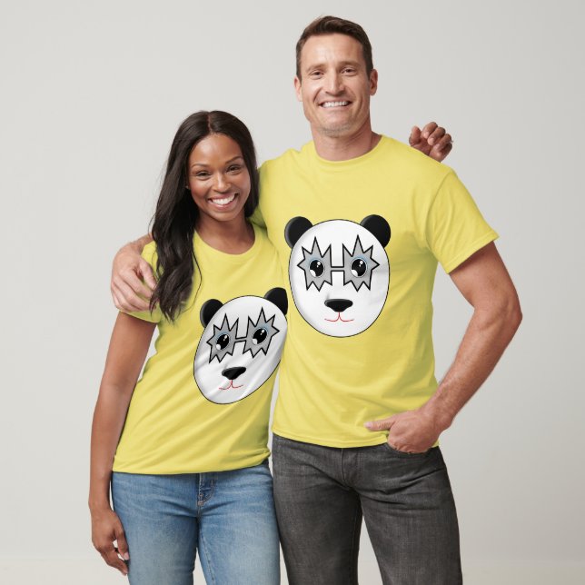 Camiseta Beije Os Pandas (Unissex)