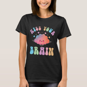 Camiseta Beije Seu Cérebro Retro Autismo Especial Edu