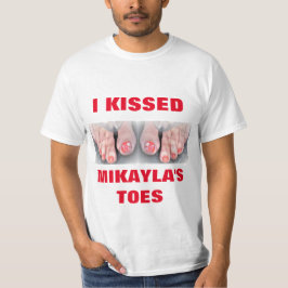 CAMISETA BEIJEI OS DEDOS DE MIKAYLA