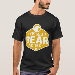 CAMISETA BEIJEI UM URSO E GOSTEI DELE