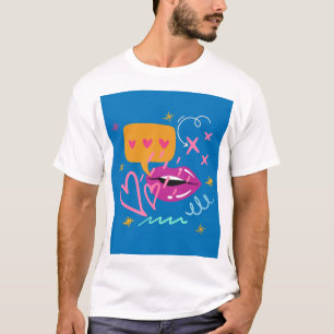 Camiseta beijo