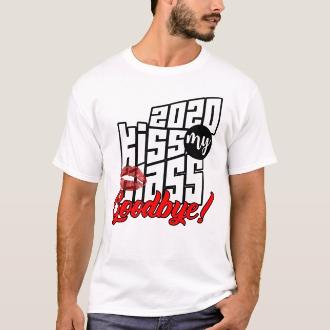 Camiseta Beijo 2020 minha classe adeus (Frente)
