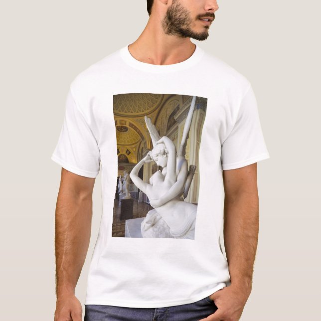 Camiseta Beijo de Cupido e Psyche, de Antonio Canova (Frente)