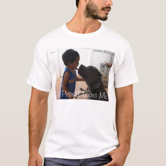 Camiseta Beijo do amor de Pitbull