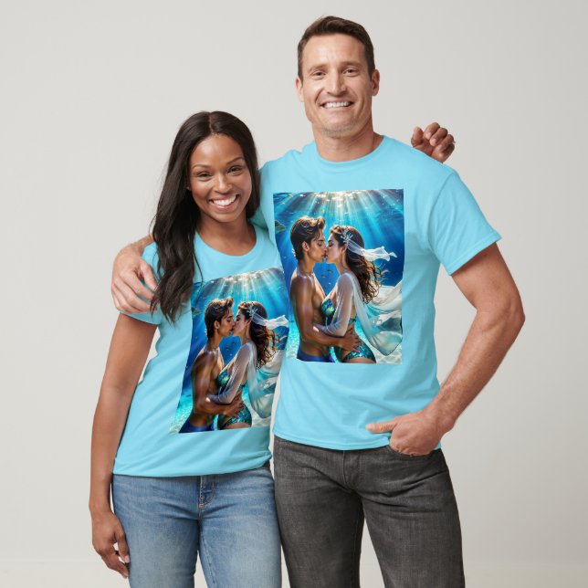 Camiseta Beijo dos Amantes Submarinos (Unissex)