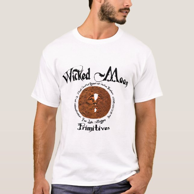 Camiseta Beijo mau dos primitivos da lua (Frente)