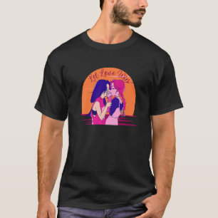 Camiseta Beijo No Sunset Deixe O Amor Ganhar