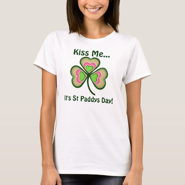Camiseta Beijo personalizado I m (qualquer nome) (Frente)