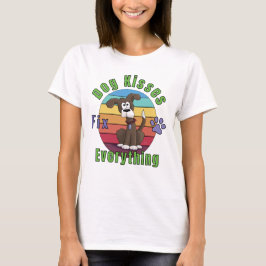 Camiseta Beijos de Cachorro Corrigem Tudo