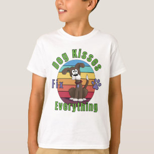 Camiseta Beijos de Cachorro Corrigem Tudo