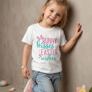 Camiseta Beijos de Coelho Desejos de Páscoa para M