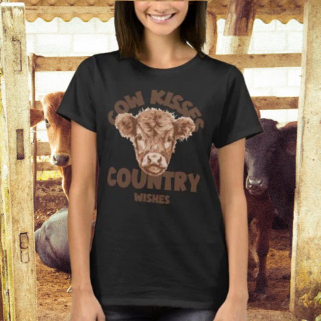 Camiseta Beijos de Vaca Desejos do Campo (Criador carregado)