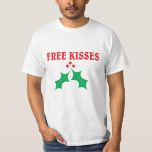 Camiseta Beijos grátis sob a maleta