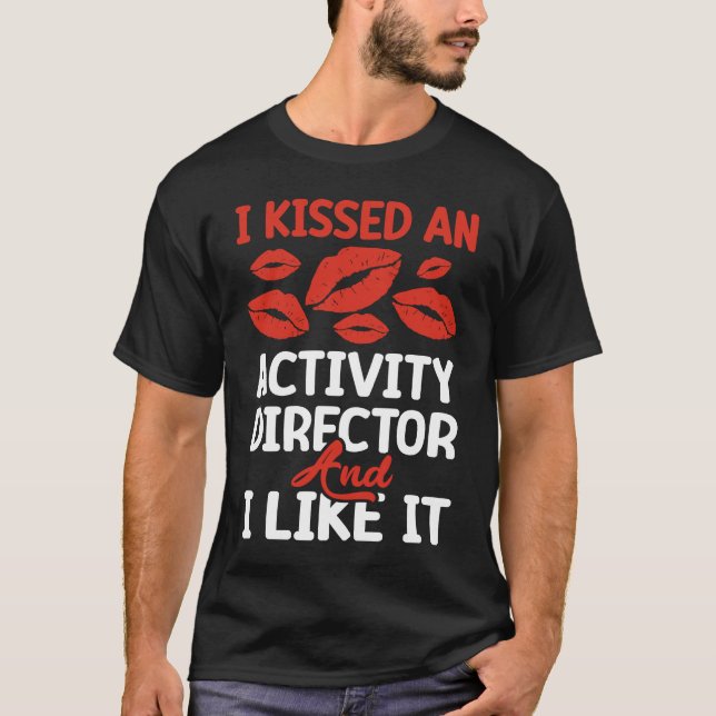 Camiseta beijou um Diretor de Atividade (Frente)