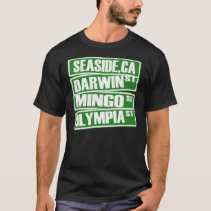 Camiseta Beira-mar, Califórnia (Darwin, Mingo, Olympia) --