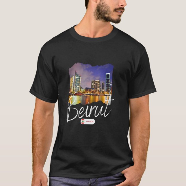 Camiseta Beirut Lebanon Souvenir Beirut (Frente)